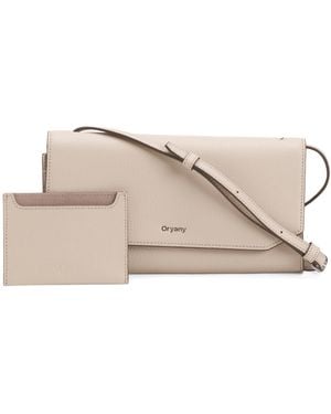 TJ Maxx Leather Mandy Gift Set Crossbody - Natural