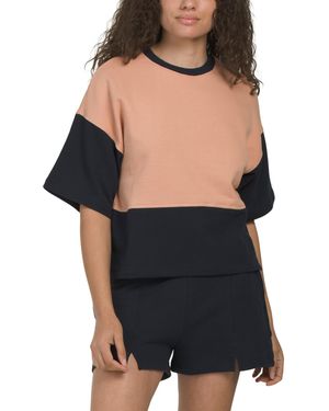 TJ Maxx Pima Cotton Barrett Sweatshirt For - Black