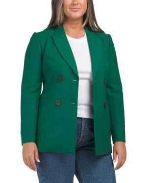 TJ Maxx Mariner Tailored Jacket, Polyester/Viscose - Green