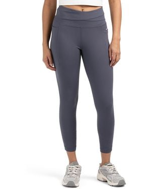 TJ Maxx Cross Front Getaway Two Pocket Leggings, Spandex/Polyester - Blue
