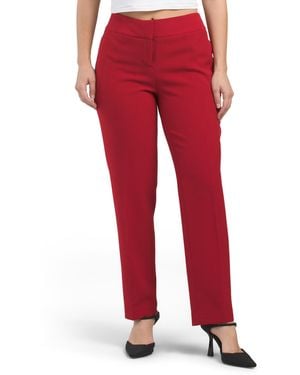 TJ Maxx Trouser Pants For Polyester - Red