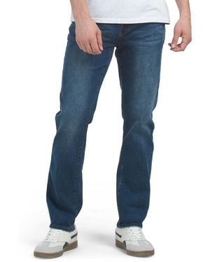 TJ Maxx Slim Straight Leg Jeans For Spandex/Cotton/Polyester - Blue