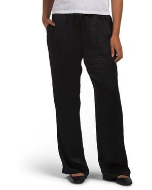 TJ Maxx Sanji Drawstring Pants For Polyester - Black