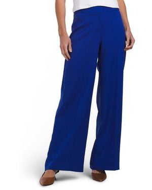 TJ Maxx Wide Pants For Polyester - Blue