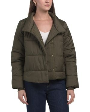 TJ Maxx Knit Cuff Jacket, Polyester - Black