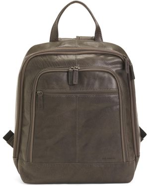 TJ Maxx Leather Voyager Professional Backpack For - Brown