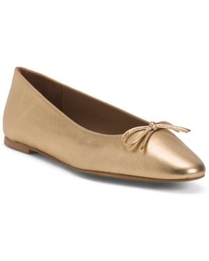 TJ Maxx Leather Bodil Flats For - Natural