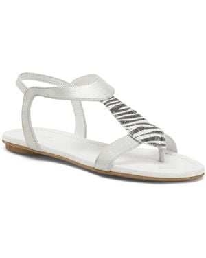 TJ Maxx Leather Bernie Sandals For - White