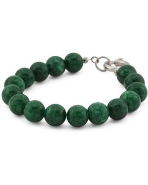 TJ Maxx Sterling Beaded Bracelet For - Green