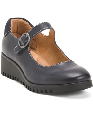 TJ Maxx Leather Debbie Shoes For - Blue