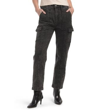TJ Maxx Royce Cargo X Jeans For Spandex/Cotton - Black
