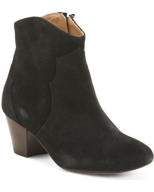 TJ Maxx Suede Leida Western Booties For - Black