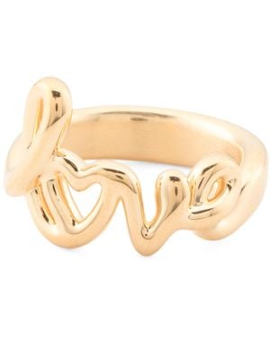 TJ Maxx 14Kt Love Script Ring - Natural