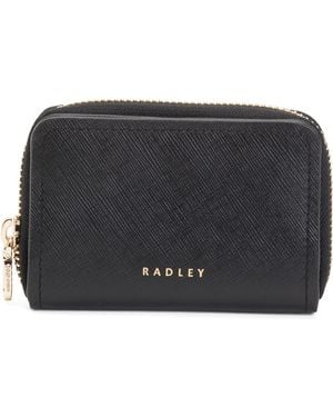 TJ Maxx Leather Beech Row Small Zip Around Wallet For - Black