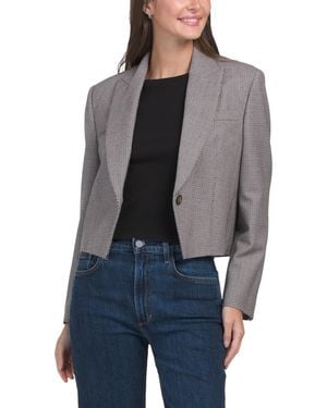 TJ Maxx Virgin Wool Blend Jacket - Blue