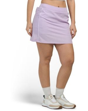 TJ Maxx Piping Golf Skort, Spandex/Polyester - Purple