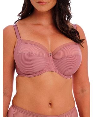 TJ Maxx Full Figure Fusion Underwire Cup Side Support Bra For - Red