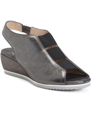 TJ Maxx Marianna Wedges For Leather - Gray