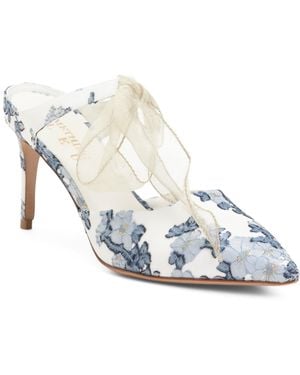 TJ Maxx Elvie Heels For Leather - White