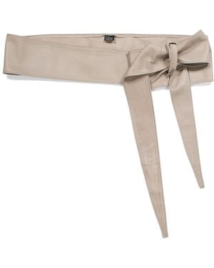 TJ Maxx Nappa Leather Pelle Belt - Natural