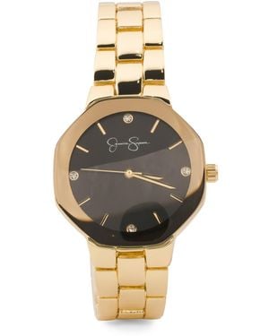 TJ Maxx Round Bracelet Watch - Metallic