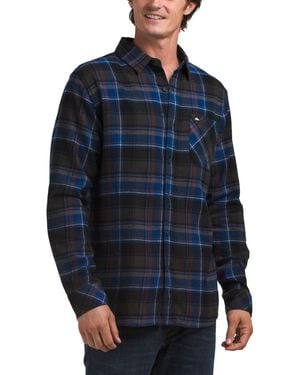 TJ Maxx Buffalo Classic Flannel Shirt For Cotton - Blue