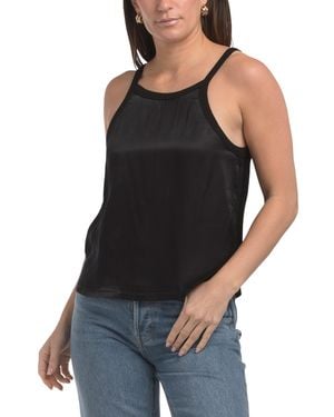 TJ Maxx Zora Relaxed Scoop Camisole For Modal/Viscose/Rayon - Black