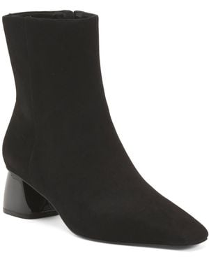 TJ Maxx Suede Evelyn Booties For Leather//Suede - Black