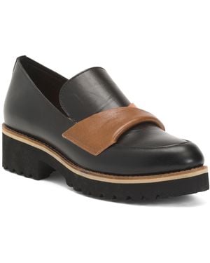 TJ Maxx Leather Flatsash Cowman Loafers For - Brown