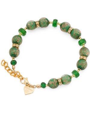 TJ Maxx Murano Glass Bracelet - Green