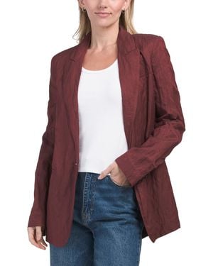 TJ Maxx Textured Jacket, Cotton/Viscose