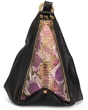 TJ Maxx Leather Python And Tone Handbag, Leather - Multicolor