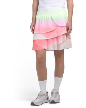 TJ Maxx Upf 50 Sunset Spin Skort, Polyester - Pink