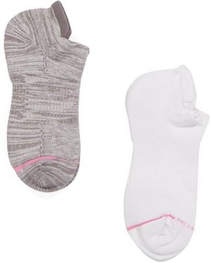 TJ Maxx 2Pk Compression Ankle Socks For Nylon/Spandex/Cotton - White