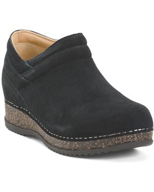 TJ Maxx Suede Muriel Comfort Ankle Boots For Leather/Suede - Black