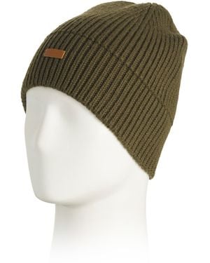 TJ Maxx No Cuff Beanie For Polyester/Acrylic - Green