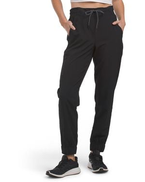 TJ Maxx Poplar Sweatpants, Spandex/Polyester - Black