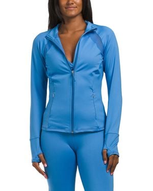TJ Maxx Upf 50 Formfit Sculpting Jacket For Polyester - Blue