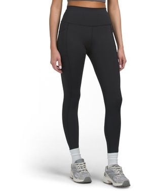 TJ Maxx Tech Flex Leggings With Pockets, Spandex/Polyester - Black