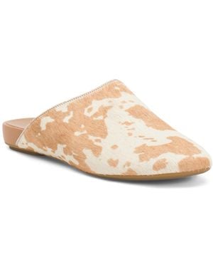 TJ Maxx Leather Opal Slip On Comfort Mules For - White