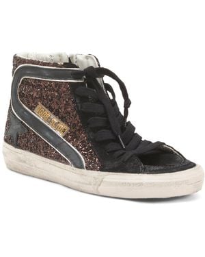 TJ Maxx Suede Sneakers For Leather/Suede - Black