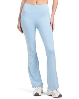TJ Maxx Butter Soft No Front Seam Origin Flare Pants, Spandex/Polyester - Blue