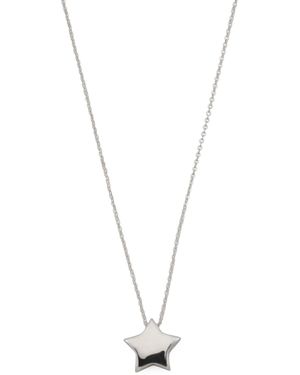 TJ Maxx Sterling Star Forzatina Necklace - White