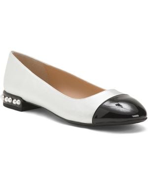 TJ Maxx Corsage Ballet Flats For - Metallic