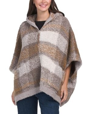 TJ Maxx Cashmere Blend Poncho - Brown