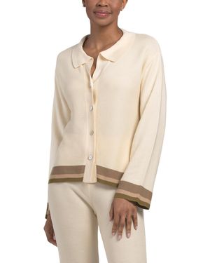 TJ Maxx Abigail Knit Shirt - Natural
