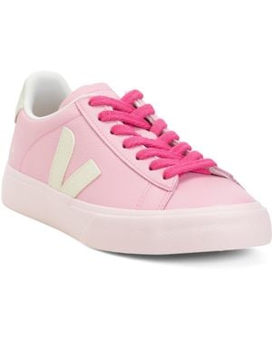 TJ Maxx Leather Campo Sneakers For - Pink
