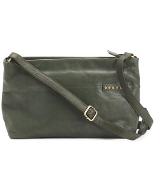 TJ Maxx Leather Cross Body With Stud Details - Green