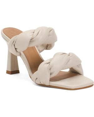TJ Maxx Leather River Heels For - White