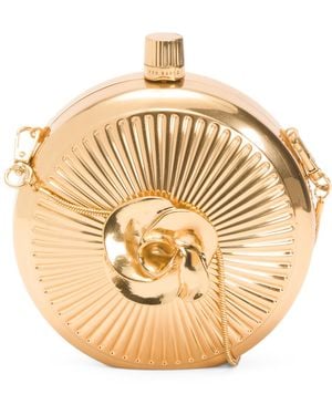 TJ Maxx Aroma Clutch For Leather - Metallic